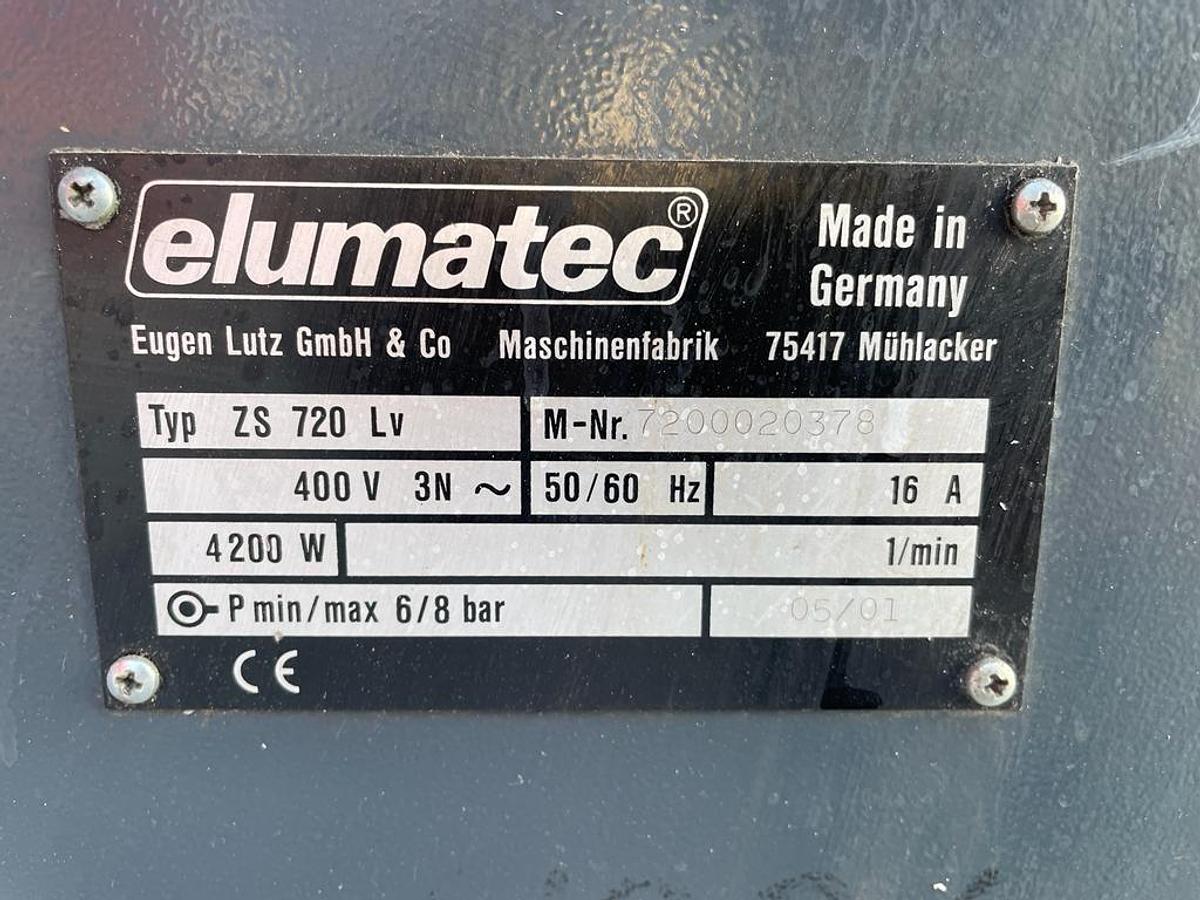 Używane ZGRZEWARKA DWUGŁOWICOWA ELUMATEC ZS 720 LV ROK 2001