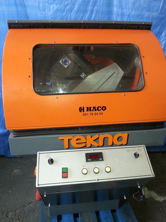 Used SINGLE HEAD AUTOMATIC SAW TEKNA TK 133 YEAR 1998