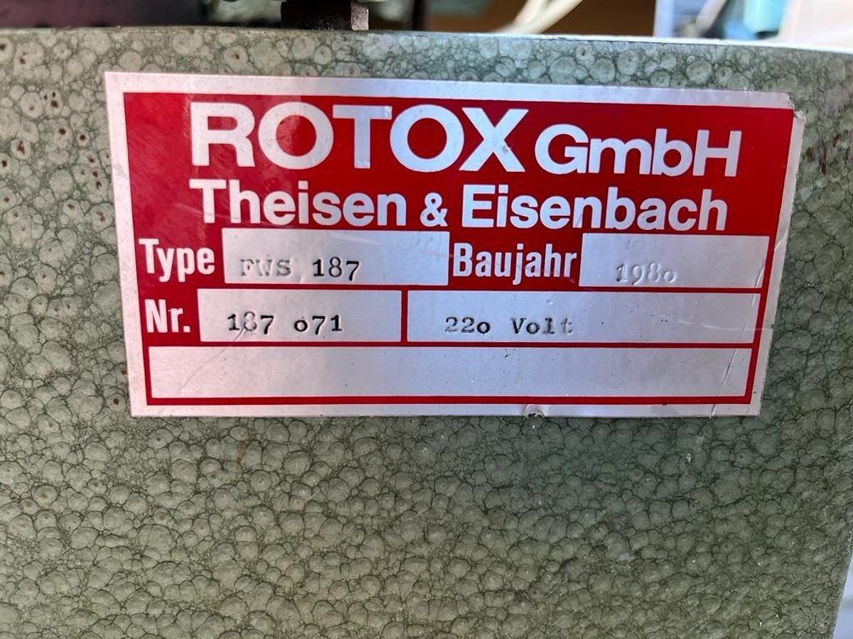 Używane FREZARKA DO ODWODNIEŃ AUTOMAT ROTOX FWS 187