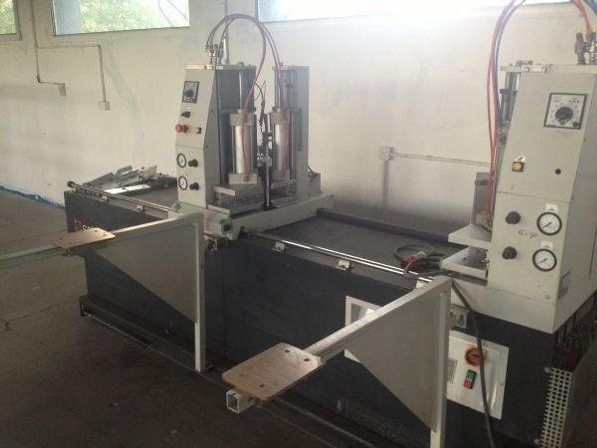 Used DOUBLE HEAD WELDING MACHINE URBAN AKS 4020 PROD.YEAR 2000