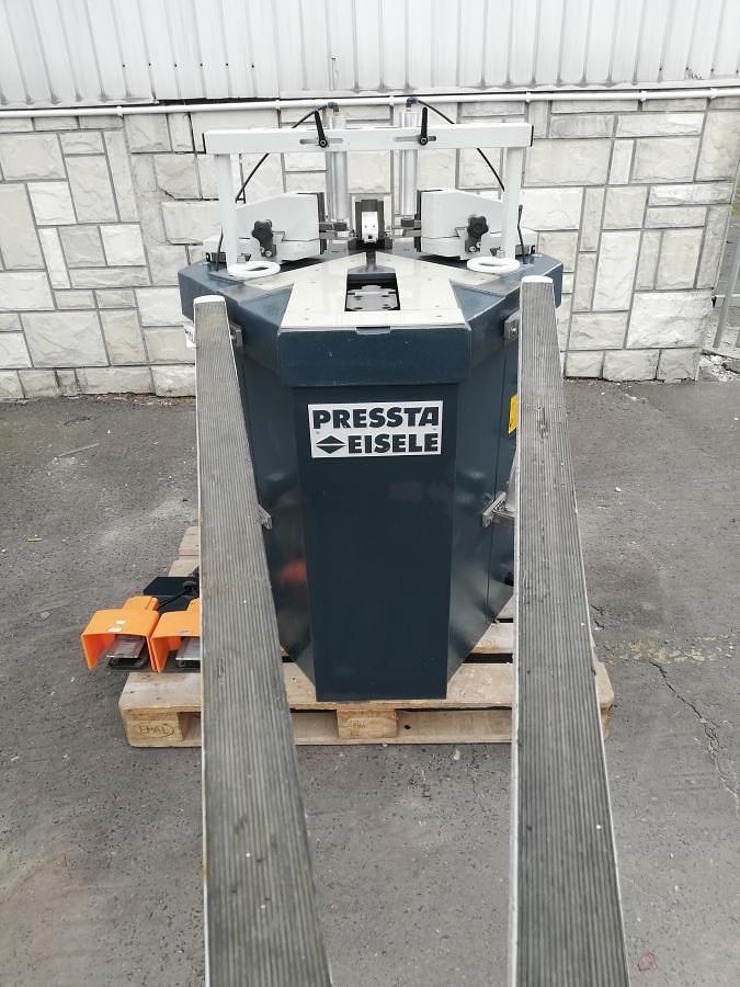 Used CORNER CRIMPING MACHINE PRESSTA EISELE 2000 YEAR 2003