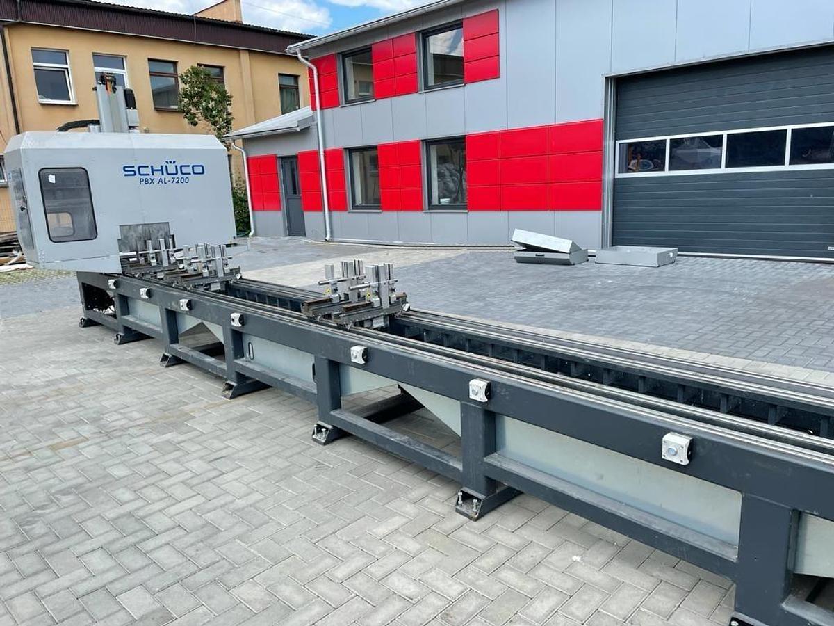 Używane CENTRUM OBRÓBCZE SCHUCO PBX AL 7200 ROK 2010