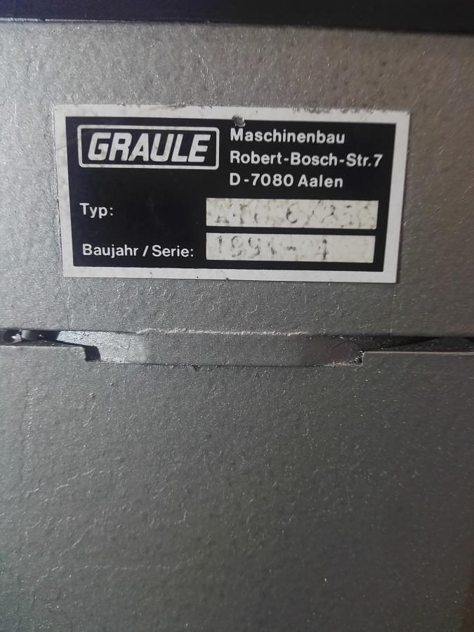 Used POLE MILLING MACHINE GRAULE AKF 6/250