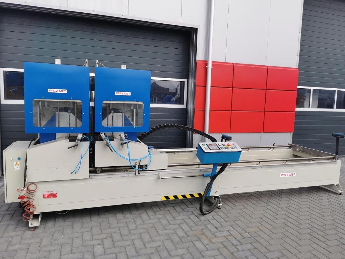 Used AUTOMATIC DOUBLE-HEADED SAW PREZ-MET DCX 500 YEAR 2003