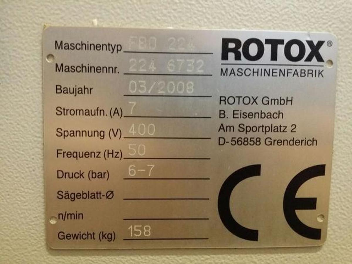 Używane KLAMKOWNICA AUTOMAT ROTOX FBO 224 ROK 2008