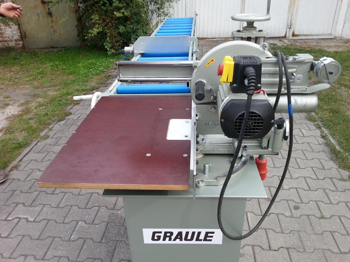 Używane PIŁA JEDNOGŁOWICOWA GRAULE ZS 85 NS ROK 2001 ZE STOŁEM