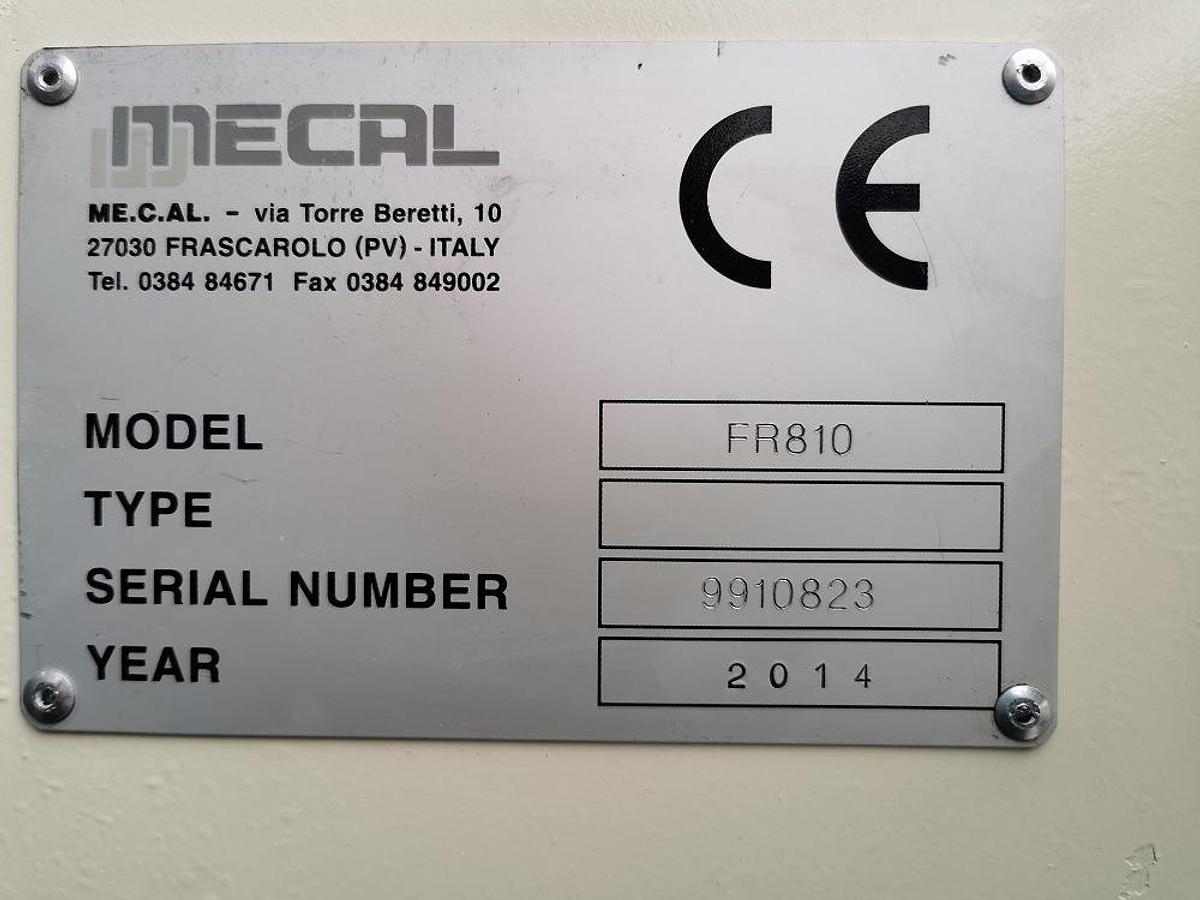 Used MECAL FR 810 MILLING AND COPYING MACHINE YEAR 2014