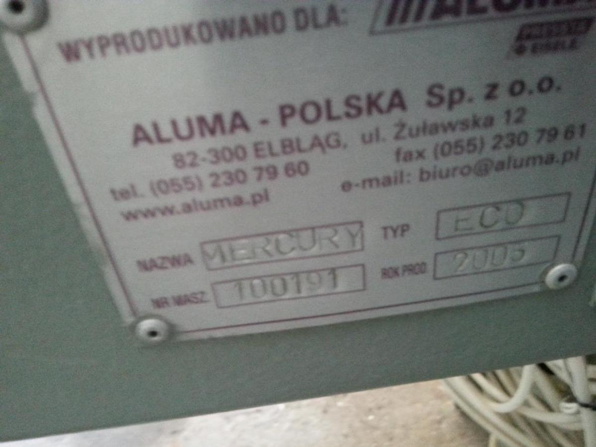 Used DOUBLE HEAD WELDING MACHINE PRESSTA EISELE / ALUMA MERCURY ECO YEAR 2005