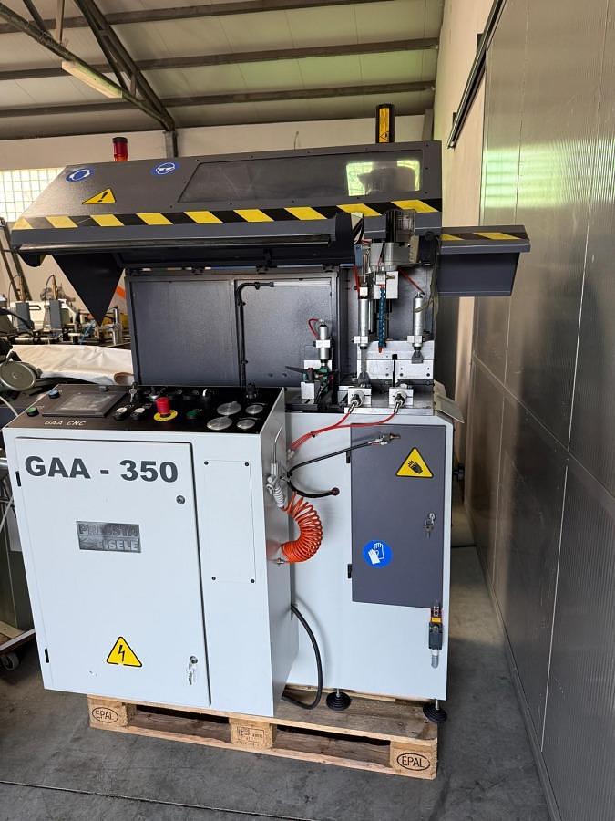 Used PRESSTA CUTTING MACHINE EISELE GAA-350-90-CNC+TR12 YEAR 2021