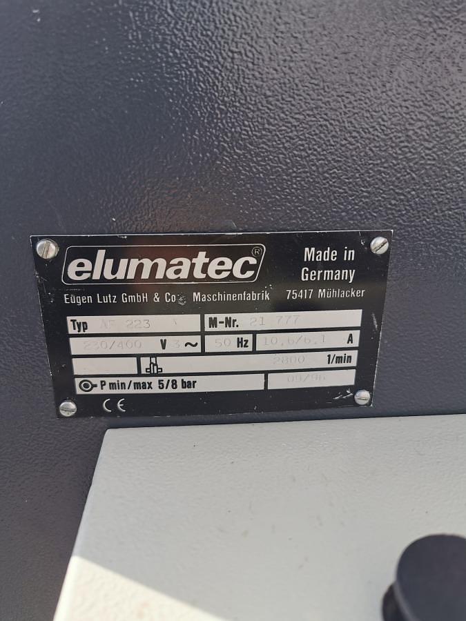 Used COLUMN MILLING MACHINE ELUMATEC AF 223 YEAR 1997