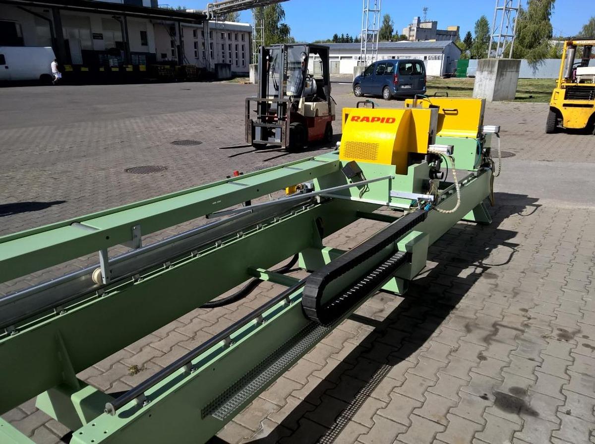 Used RAPID DGL 200 M DOUBLE-HEAD SAW YEAR 2002