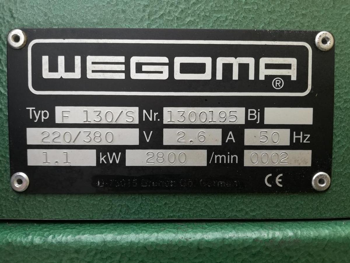 Used MILLING AND COPYING MACHINE (HANDLE) WEGOMA F 130/ S YEAR 2002