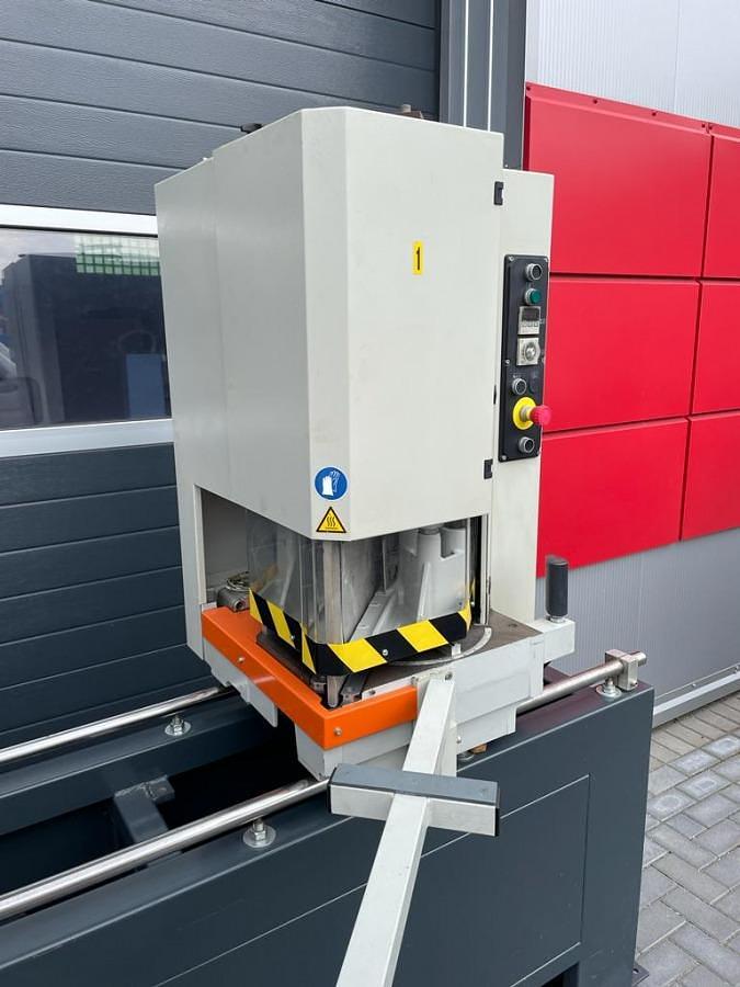 Used ELUMATEC DOUBLE HEAD WELDING MACHINE ZS 720 LV YEAR 1999