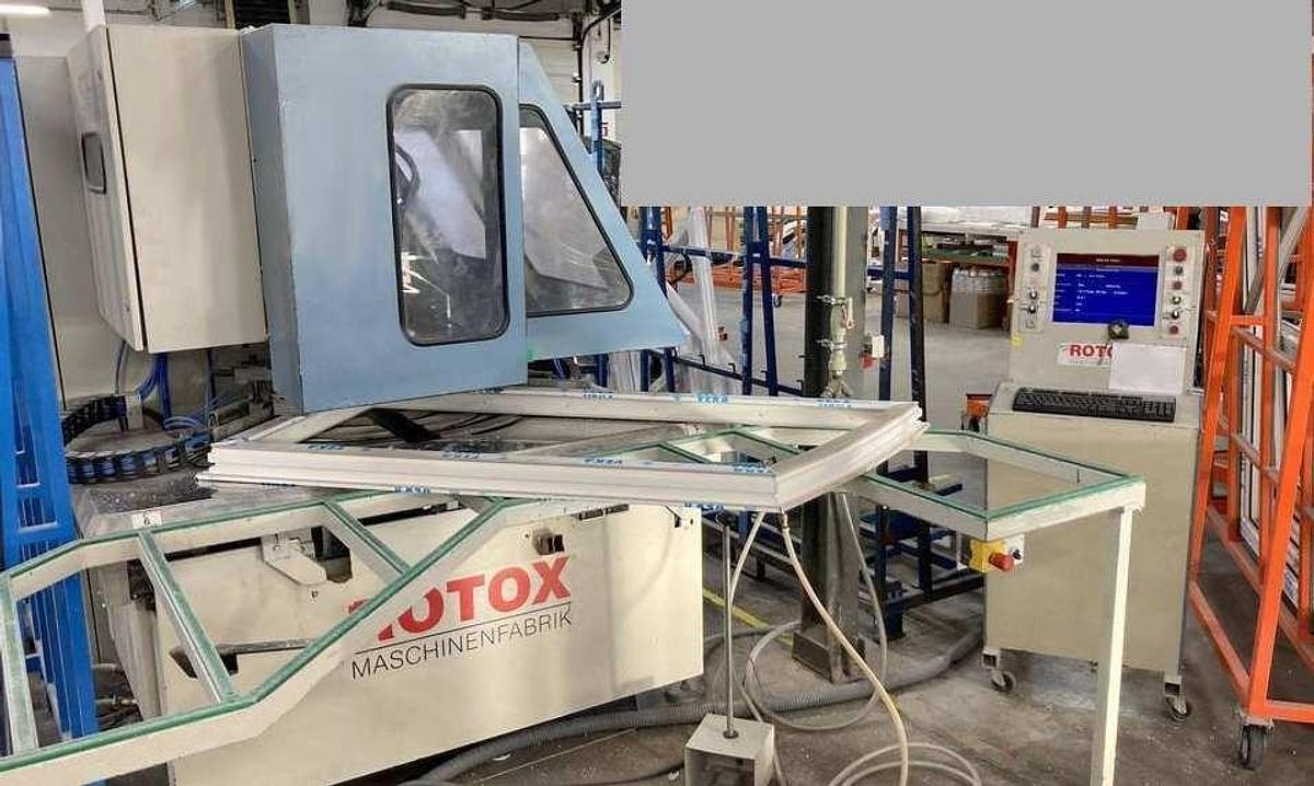 Używane OCZYSZCZARKA CNC DO NAROŻY ROTOX EPA 473 ROK 2000