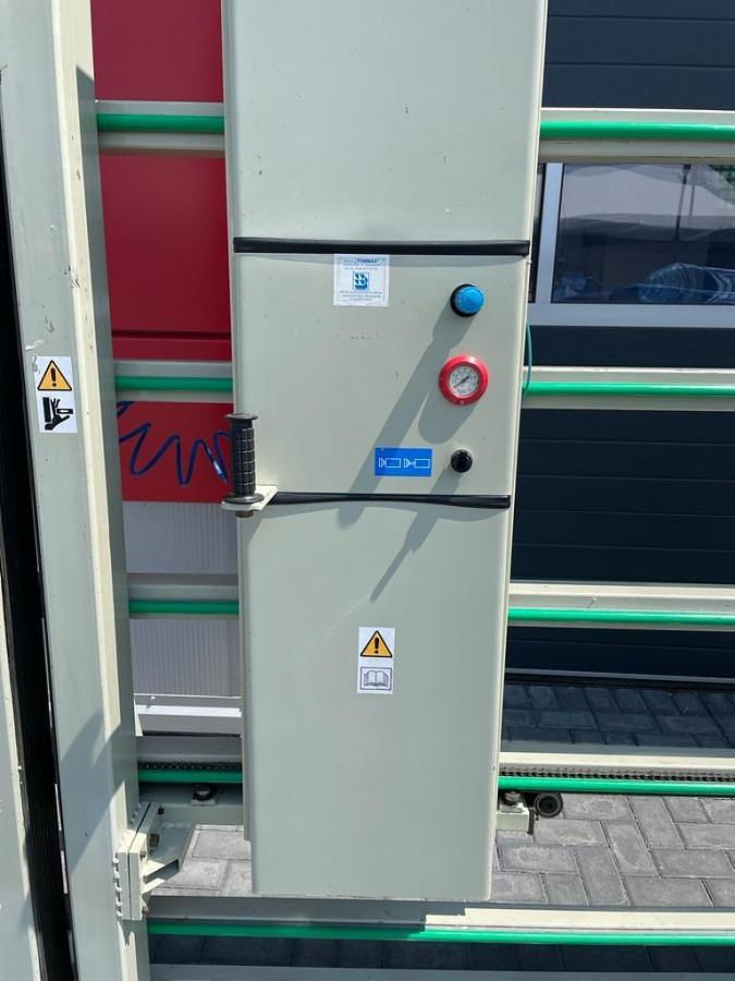 Used INSPECTION AND GLAZING PRESS PREZ-MET COM 1 YEAR 2001