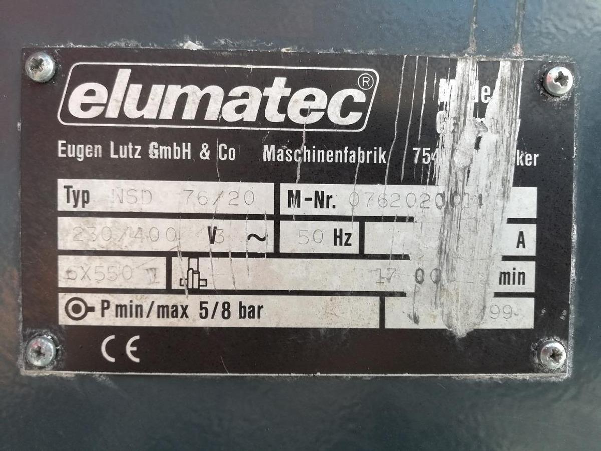 Używane FREZARKA DO ODWODNIEŃ AUTOMAT SZEŚCIOGŁOWICOWY ELUMATEC WSD 76 / 20 ROK 2000