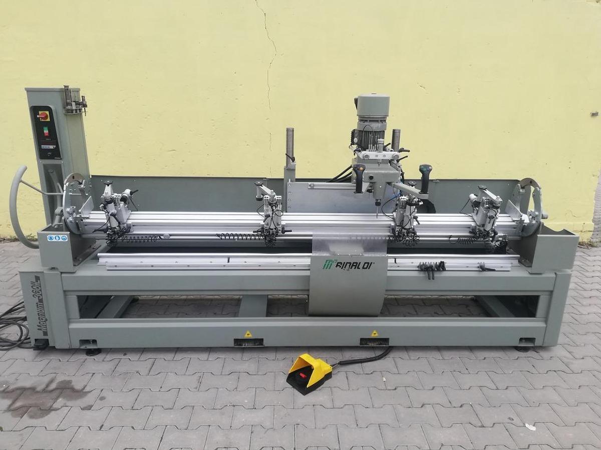 Used MILLING AND COPYING MACHINE RINALDI MAGNUM 360 IL YEAR 2006