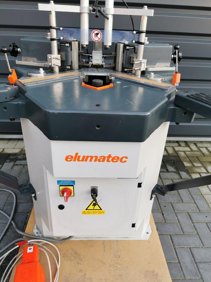 Used ELUMATEC CORNER CRIMPING MACHINE / CORNER CRIMPER EP 124 YEAR 2017