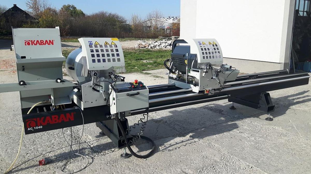 Used AUTOMATIC DOUBLE-HEADED SAW CABAN AC 1040 YEAR 2015