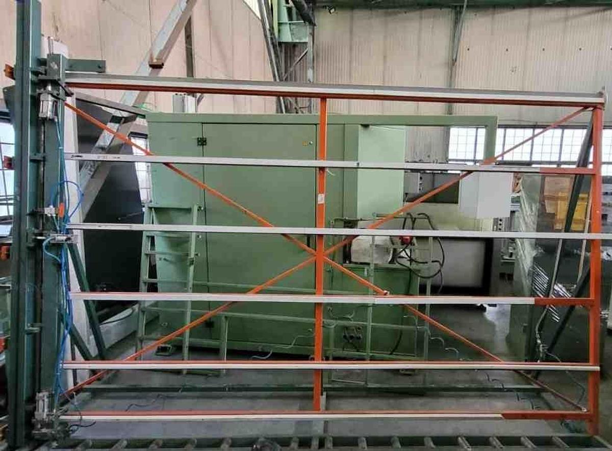 Used FEDERHENN INSPECTION AND GLAZING PRESS