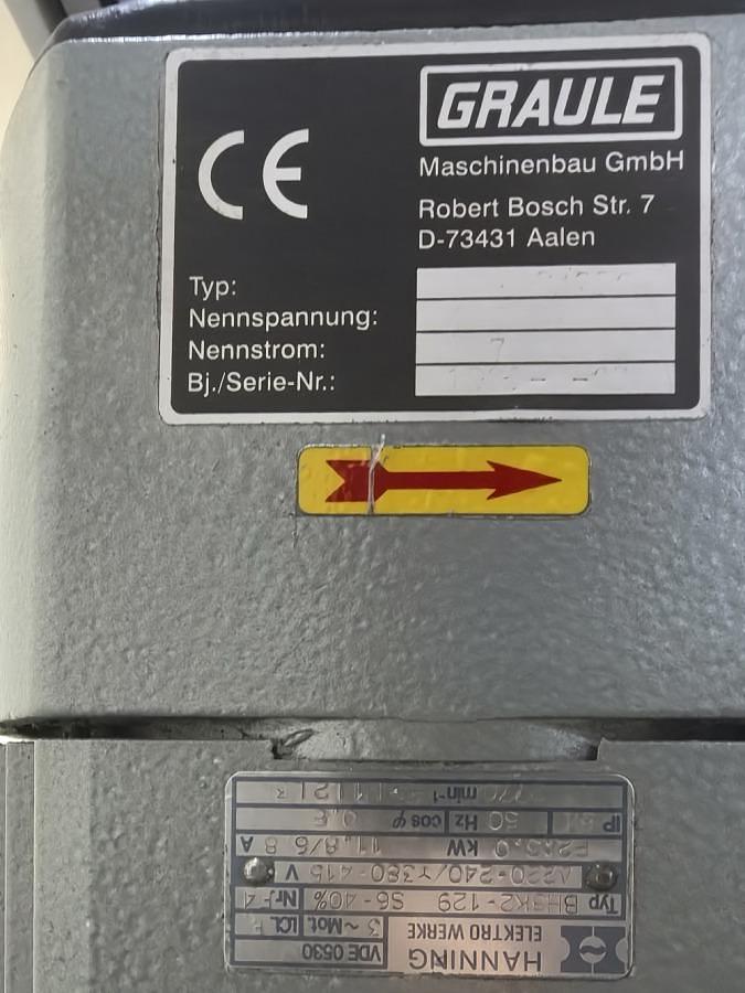 Used POLE MILLING MACHINE GRAULE AKF 6/250