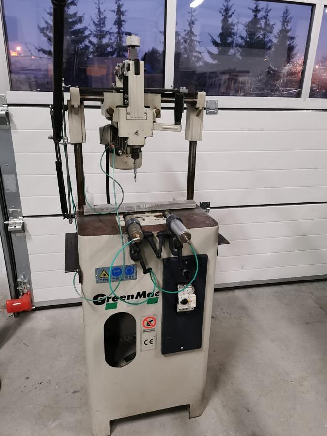 Used MILLING AND COPYING MACHINE GREEN MAC PT-200 YEAR 2000