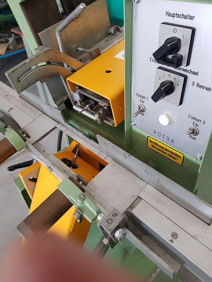 Używane FREZARKA DO ODWODNIEŃ AUTOMAT ROTOX / CALVET FWS 380 ROK 1999