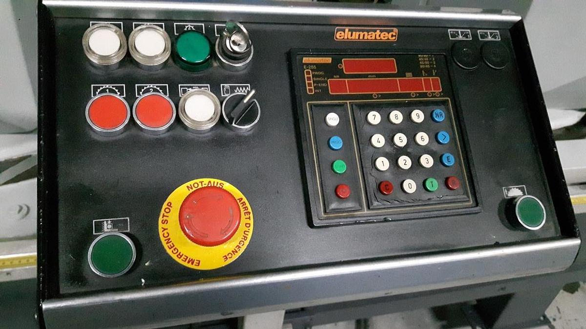 Used ELUMATEC DOUBLE-HEAD AUTOMATIC SAW DG 104