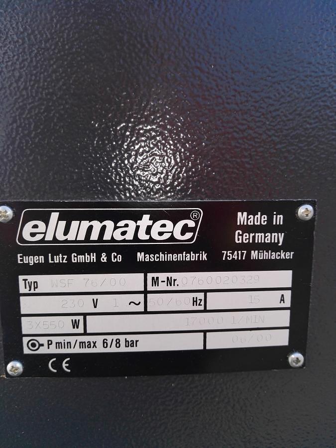 Używane FREZARKA DO ODWODNIEŃ AUTOMAT ELUMATEC WSF 76/00