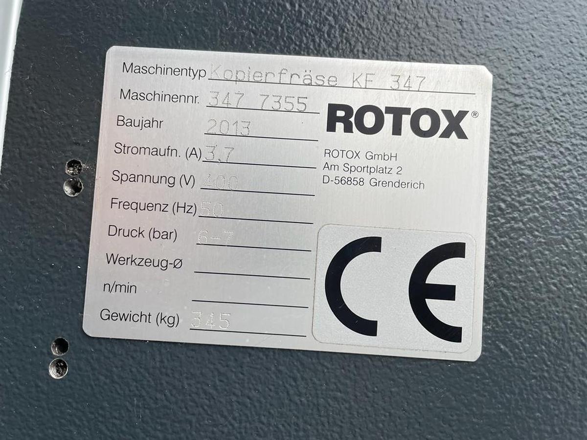 Używane FREZARKO-KOPIARKA ROTOX KF 347 ROK 2013