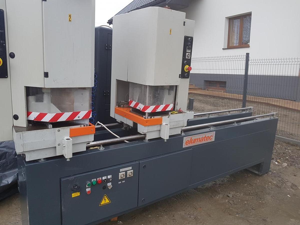 Used ELUMATEC DOUBLE HEAD WELDING MACHINE ZS 720 LV YEAR 1999