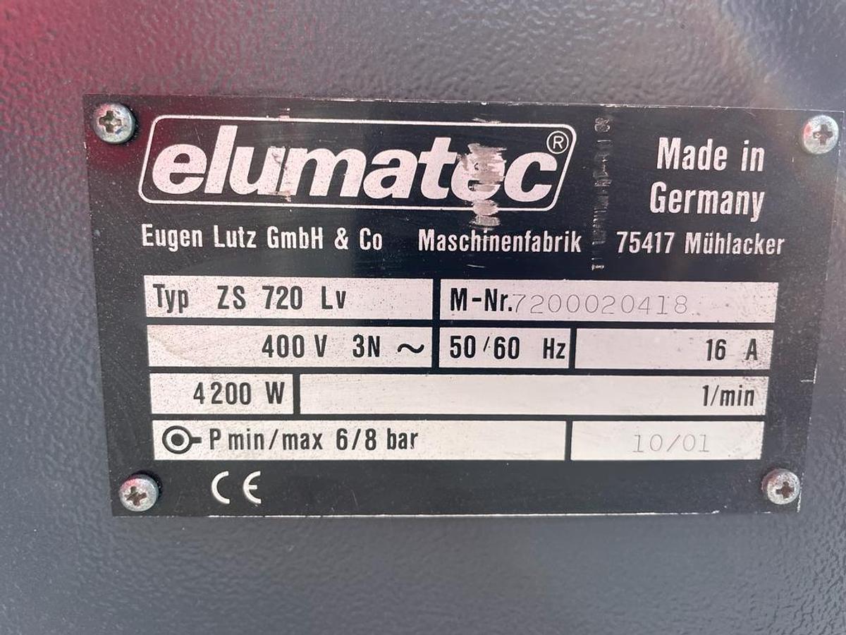 Używane ZGRZEWARKA DWUGŁOWICOWA ELUMATEC ZS 720 LV ROK 2001
