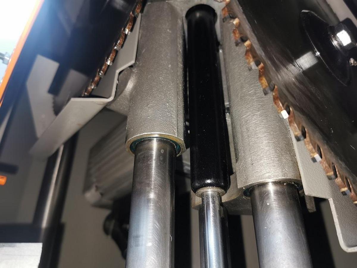 Used ELUMATEC DOUBLE EDGING SAW KS 101
