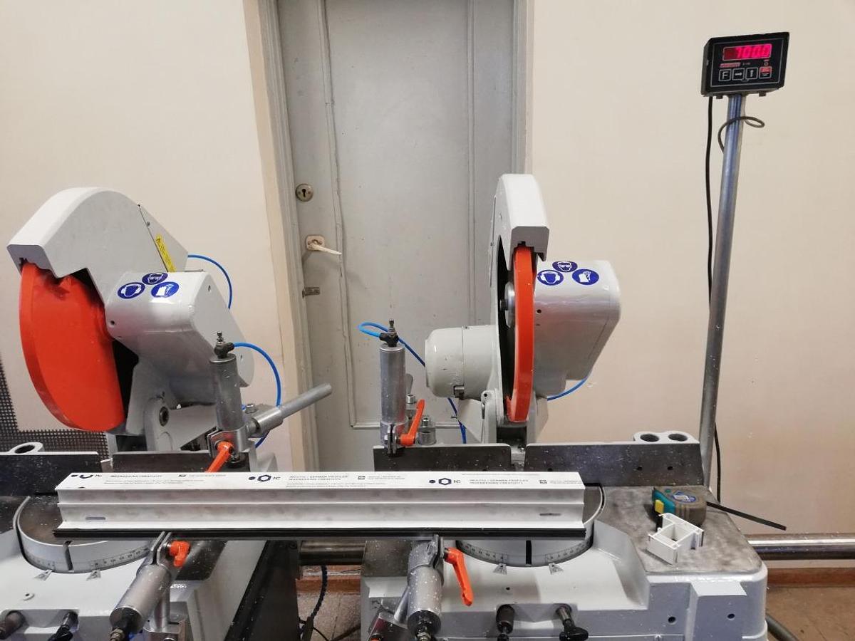 Used ELUMATEC DOUBLE-HEAD SAW DG 79 YEAR 1996