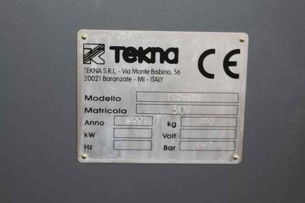 Używane ZAGNIATARKA / ZACISKARKA DO NAROŻY TEKNA TK 266 SB ROK 2001