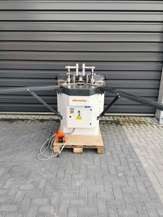 Used ELUMATEC CORNER CRIMPING MACHINE / CORNER CRIMPER EP 124 YEAR 2017
