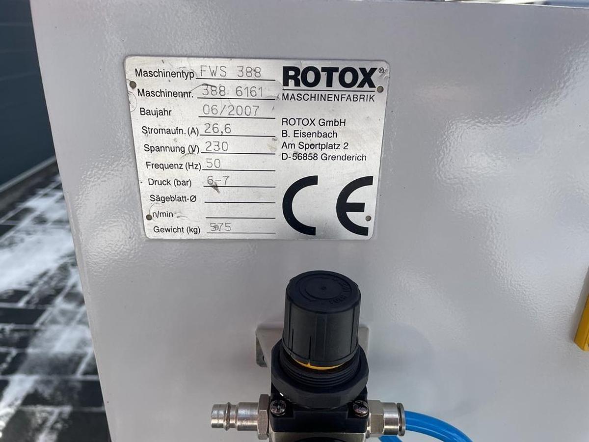 Używane FREZARKA DO ODWODNIEŃ AUTOMAT ROTOX FWS 388 ROK 2007