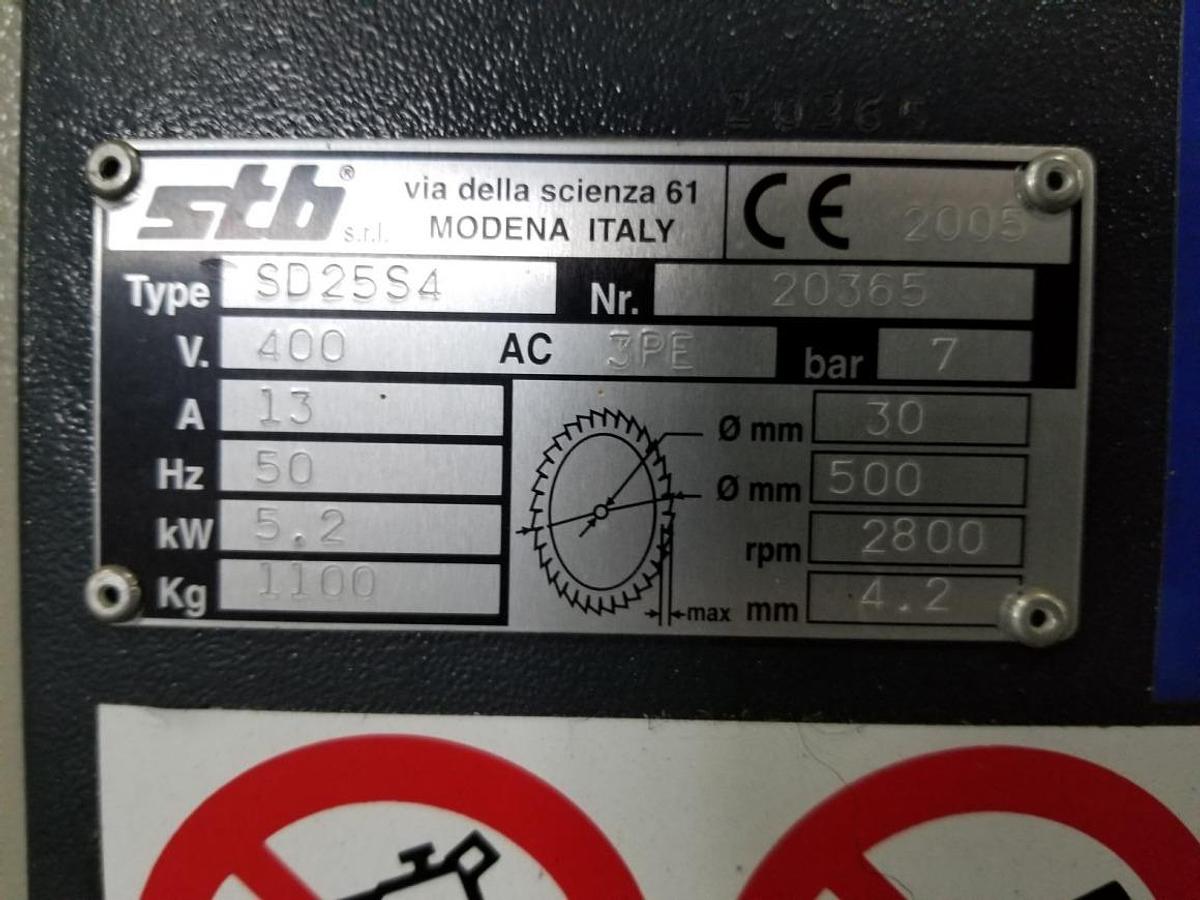 Używane PIŁA DWUGŁOWICOWA  AUTOMATYCZNA STB SD 25 S4 ROK 2005