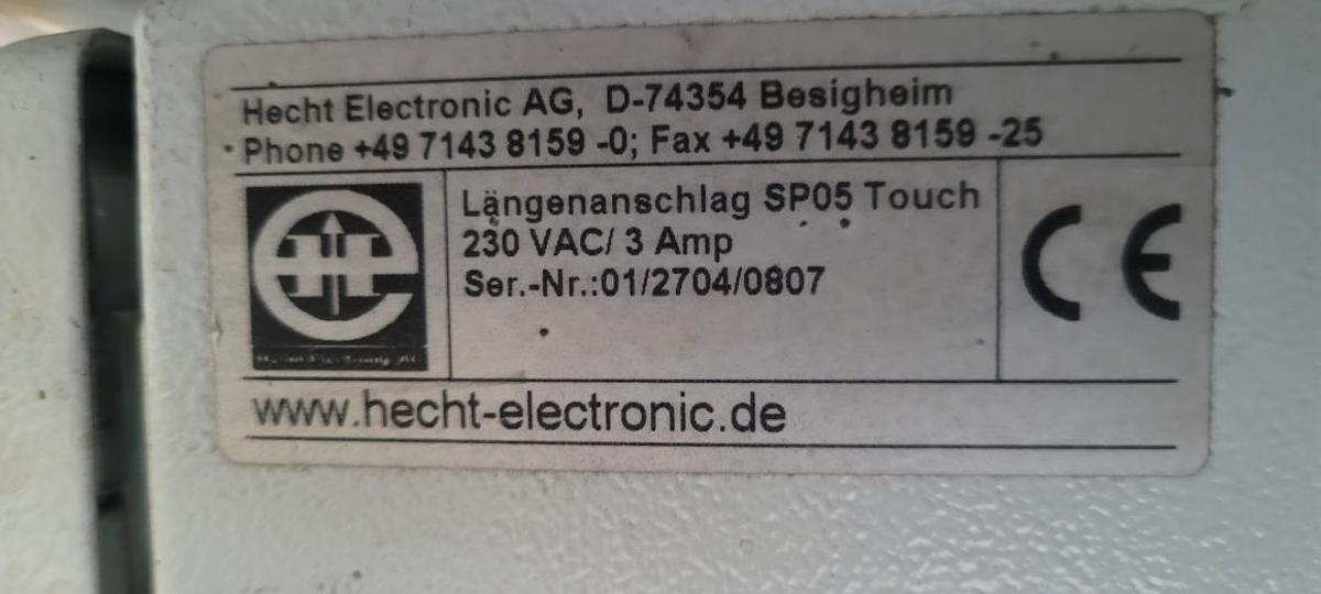 Used RAPID LENGTH GAUGE / HECHT SPO5 TOUCH YEAR 2008