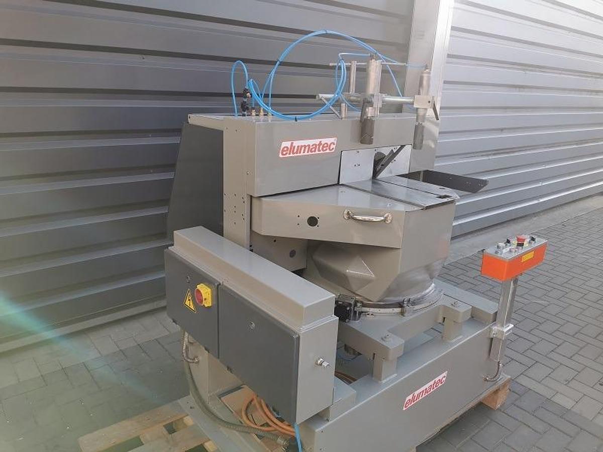 Used ELUMATEC SINGLE HEAD SAW MGS 105 WITH TABLES