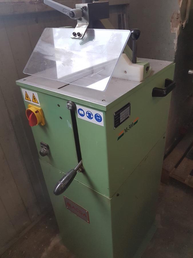 Used SINGLE HEAD ALUMINIUM SLAT SAW MACSA M 300 YEAR 2008