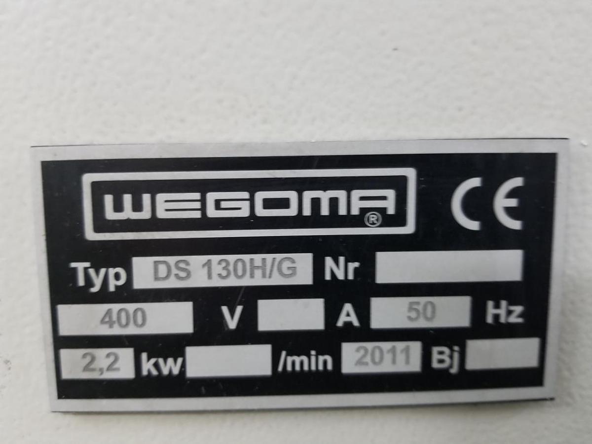 Used DOUBLE-HEADED SAW / AUTOMATIC WEGOMA DS 130 H/G YEAR 2011