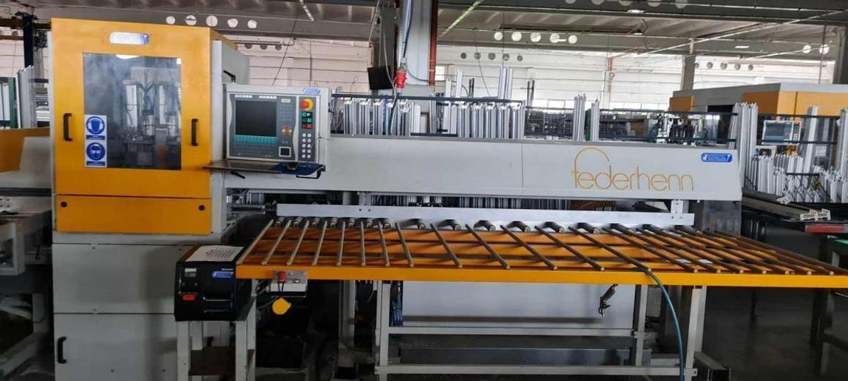 Used AFS FEDERHENN CUTTING CENTRE ZA550 YEAR 2007