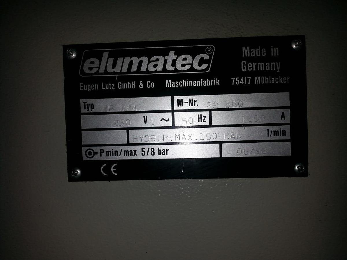 Used CRIMPING MACHINE ELUMATEC EP 124 YEAR 1998