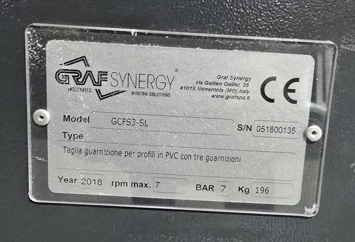 Used GASKET SHARPENER, GASKET CUTTER GRAFERGY GCFS3-SL YEAR 2018