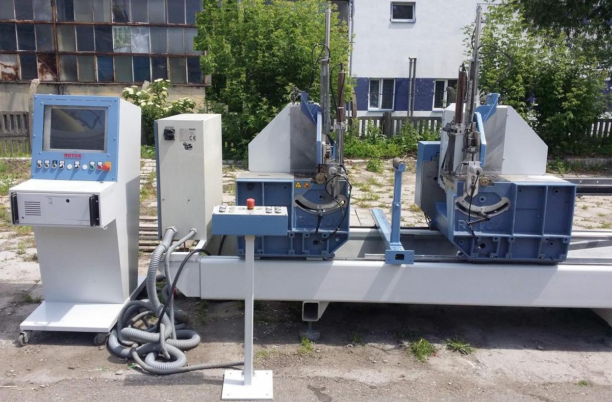 Used AUTOMATIC DOUBLE-HEADED SAWING MACHINE ROTOX ZGS 314 YEAR 2006