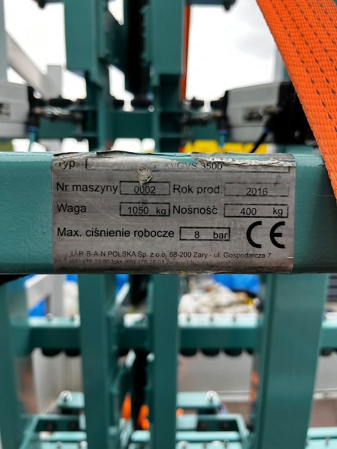 Used INSPECTION AND GLAZING PRESS URBAN P-KVGVS 3500 YEAR 2016