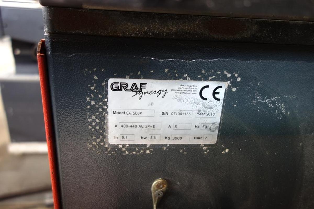 Używane CENTRUM CIĘCIA FIMTEC / GRAF SYNERGY CAT 500 P ROK 2010