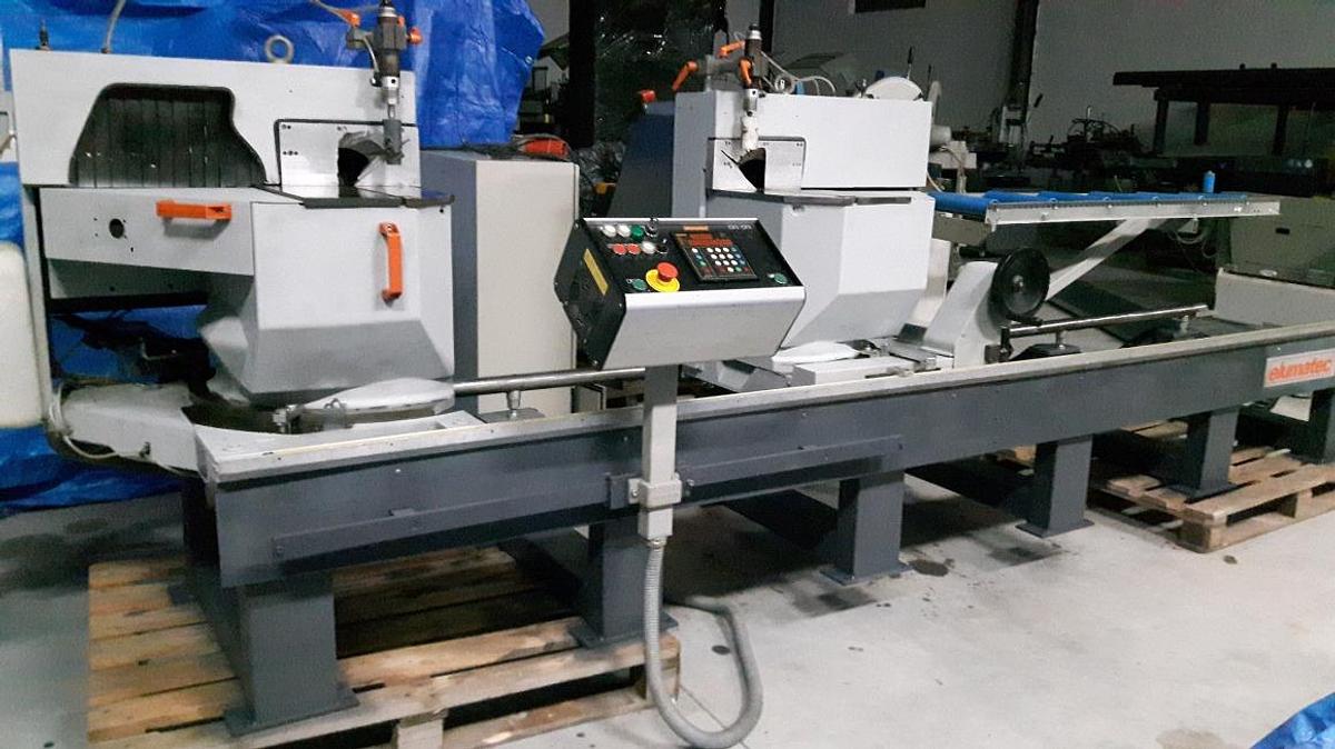 Used ELUMATEC DOUBLE-HEAD AUTOMATIC SAW DG 104