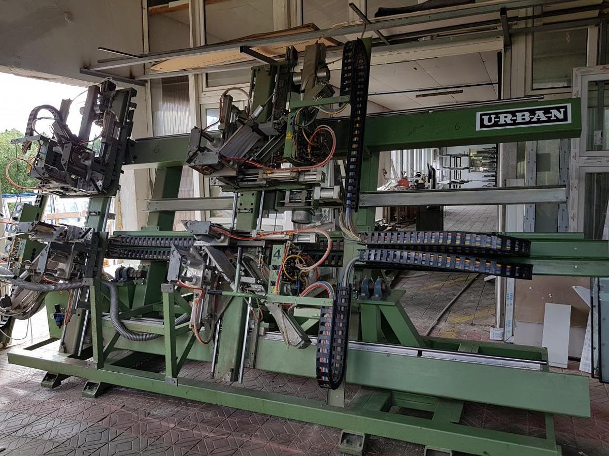 Used FOUR HEAD WELDING MACHINE URBAN AKS 1400 / HL YEAR 1997